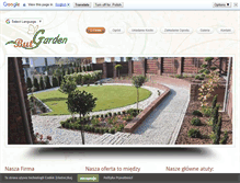 Tablet Screenshot of ogrody-but.com